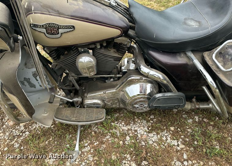 image for item DX1349 1998 Harley Davidson 95th Anniversary Road Glide motorcycle