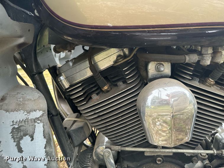 image for item DX1349 1998 Harley Davidson 95th Anniversary Road Glide motorcycle