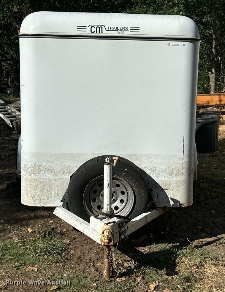 image for item DX1354 1995 CM Trailers enclosed cargo trailer