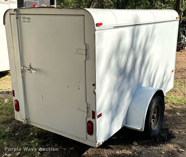 image for item DX1354 1995 CM Trailers enclosed cargo trailer