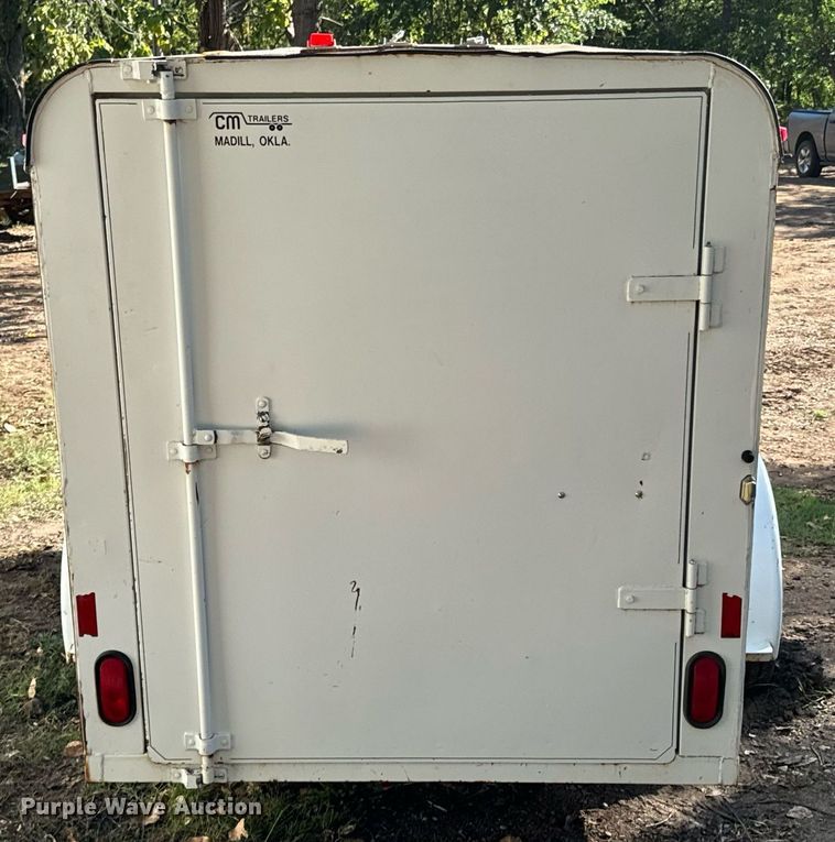 image for item DX1354 1995 CM Trailers enclosed cargo trailer