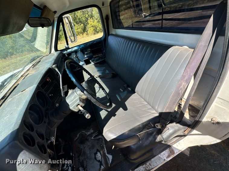 image for item DX1355 1988 Chevrolet Custom Deluxe 30 flatbed pickup truck