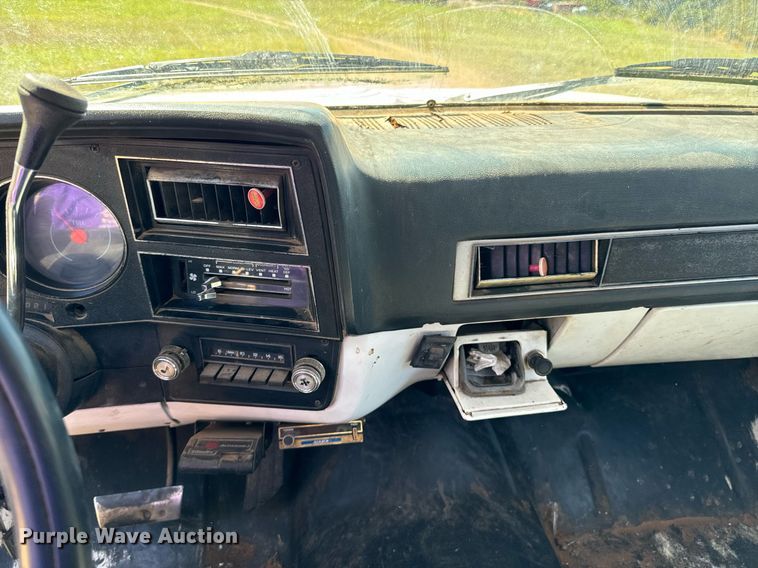 image for item DX1355 1988 Chevrolet Custom Deluxe 30 flatbed pickup truck