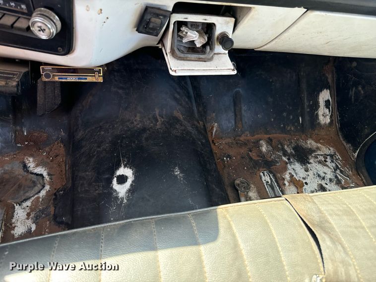 image for item DX1355 1988 Chevrolet Custom Deluxe 30 flatbed pickup truck