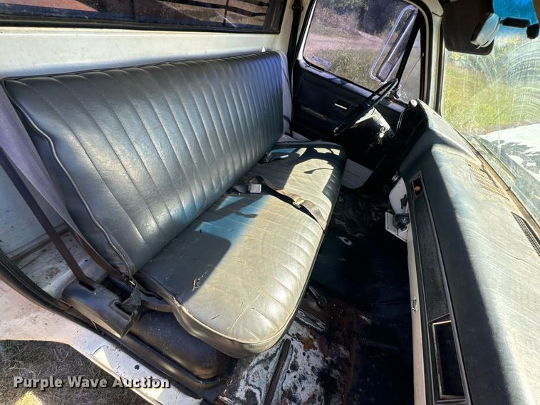 image for item DX1355 1988 Chevrolet Custom Deluxe 30 flatbed pickup truck