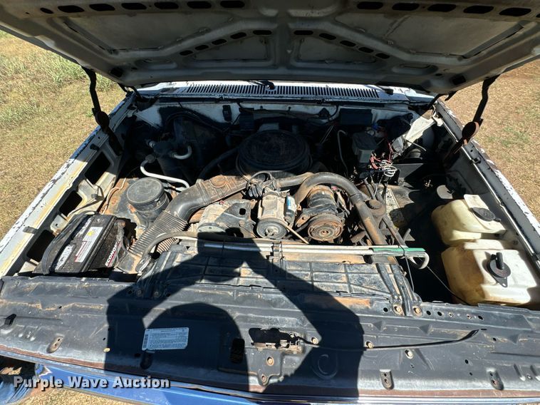 image for item DX1355 1988 Chevrolet Custom Deluxe 30 flatbed pickup truck