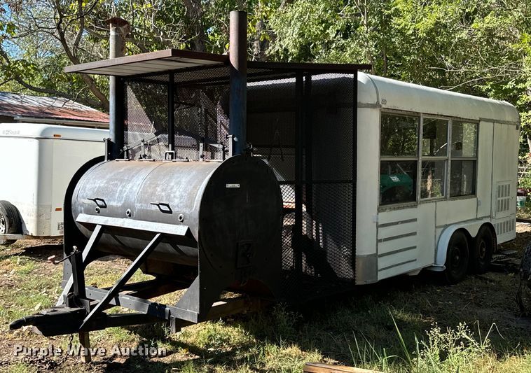 image for item DX1358 1970 Shop built Concession trailer
