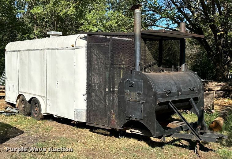 image for item DX1358 1970 Shop built Concession trailer