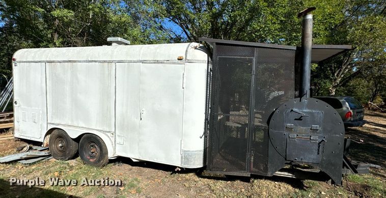image for item DX1358 1970 Shop built Concession trailer