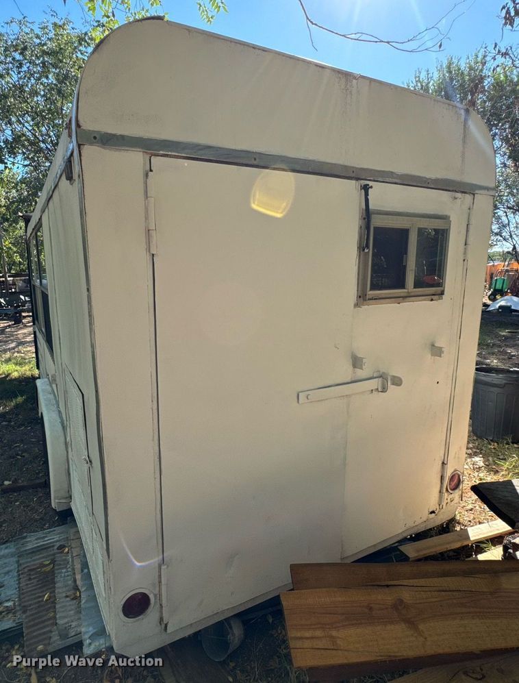image for item DX1358 1970 Shop built Concession trailer