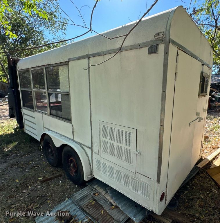 image for item DX1358 1970 Shop built Concession trailer