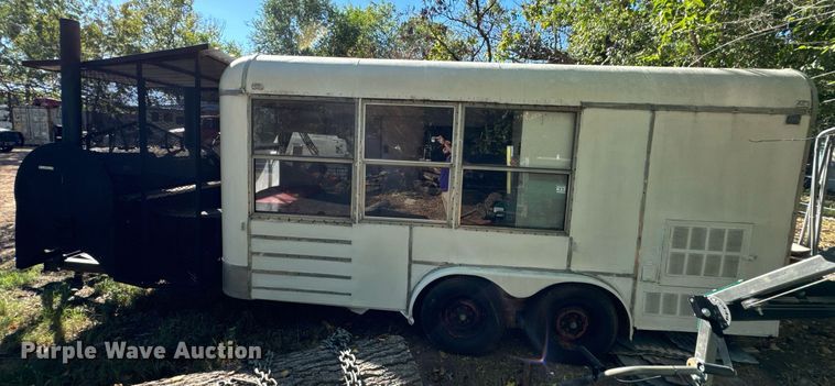 image for item DX1358 1970 Shop built Concession trailer
