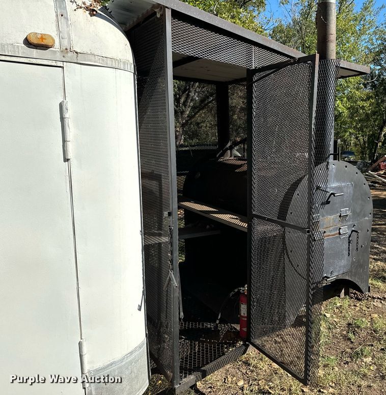 image for item DX1358 1970 Shop built Concession trailer