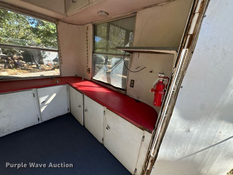 image for item DX1358 1970 Shop built Concession trailer