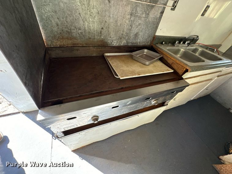 image for item DX1358 1970 Shop built Concession trailer