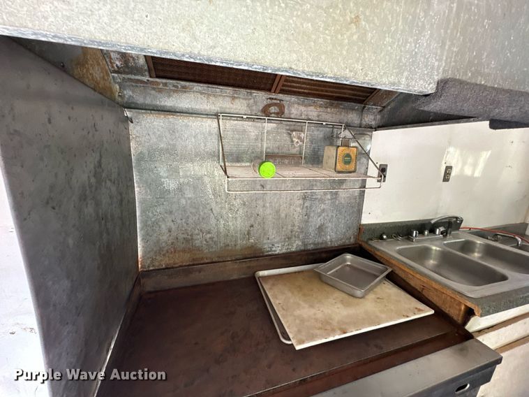 image for item DX1358 1970 Shop built Concession trailer