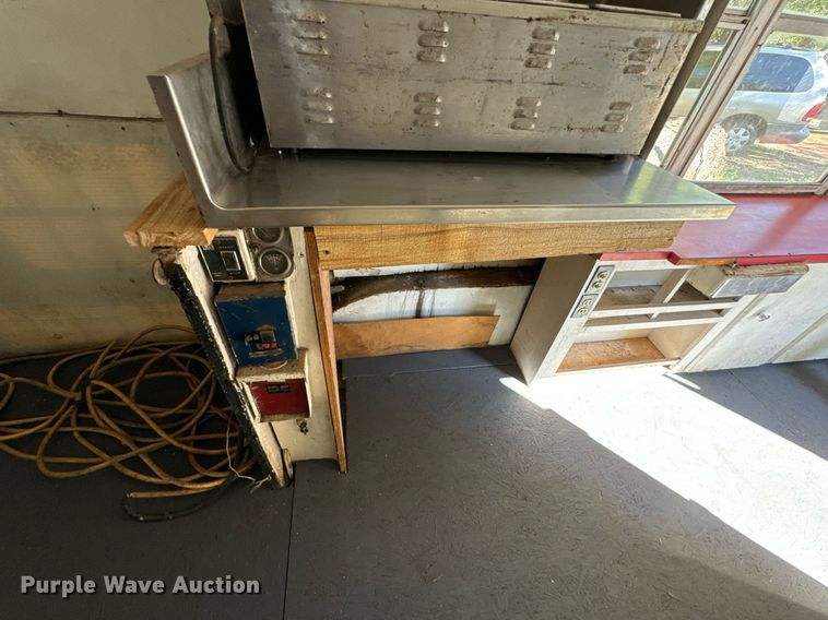 image for item DX1358 1970 Shop built Concession trailer