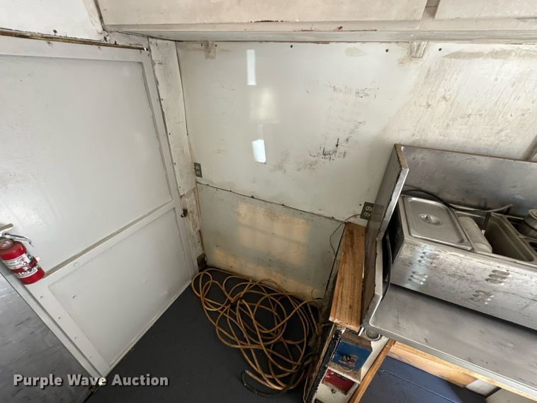 image for item DX1358 1970 Shop built Concession trailer