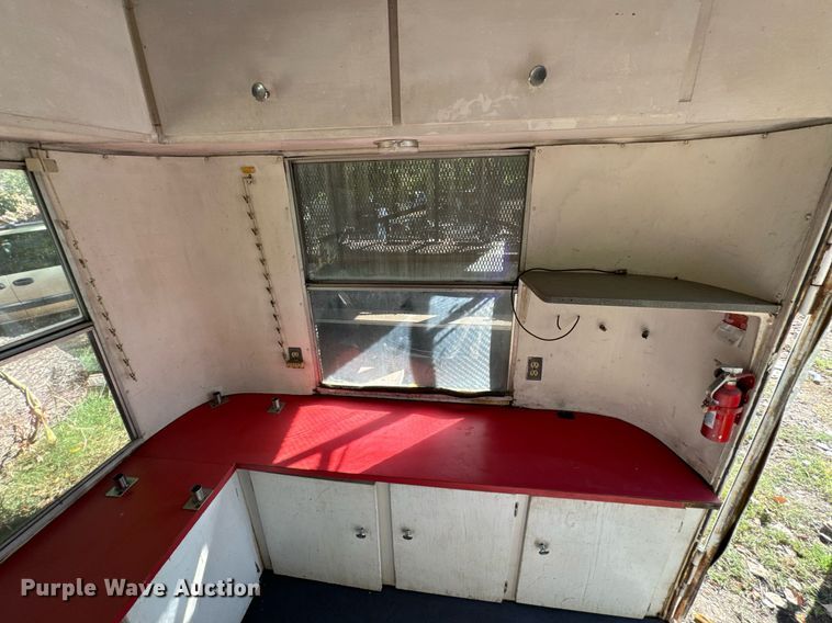 image for item DX1358 1970 Shop built Concession trailer