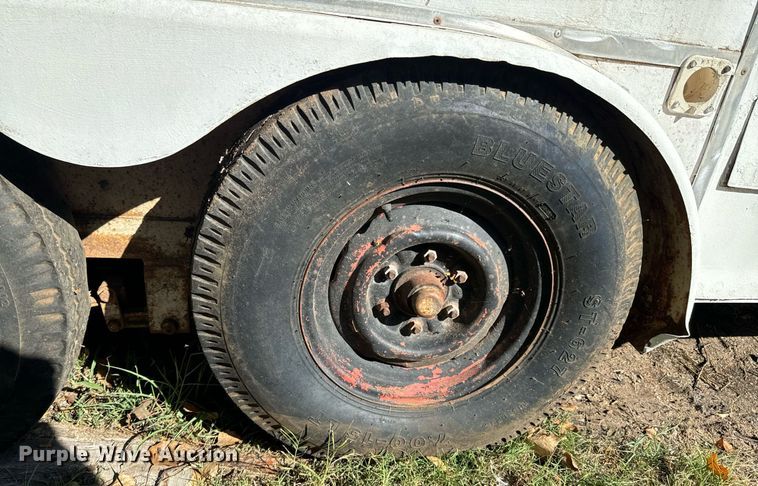 image for item DX1358 1970 Shop built Concession trailer