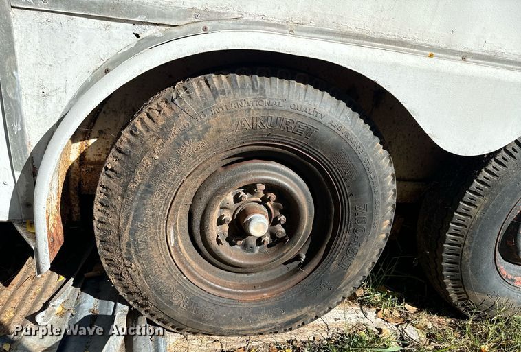 image for item DX1358 1970 Shop built Concession trailer