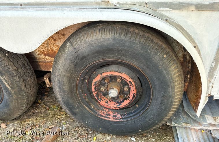 image for item DX1358 1970 Shop built Concession trailer