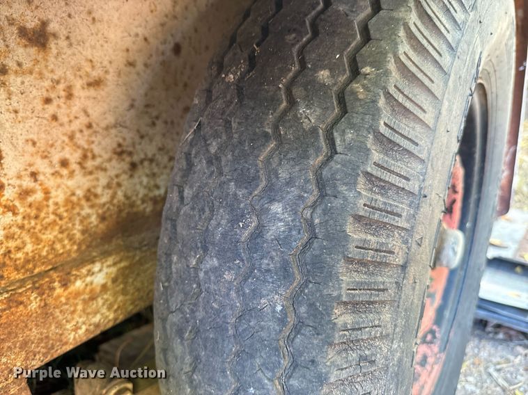 image for item DX1358 1970 Shop built Concession trailer