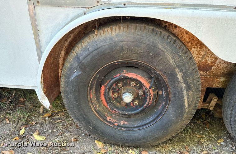 image for item DX1358 1970 Shop built Concession trailer