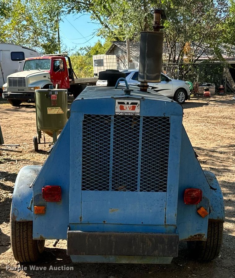 image for item DX1360 1967 Worthington 1866 air compressor