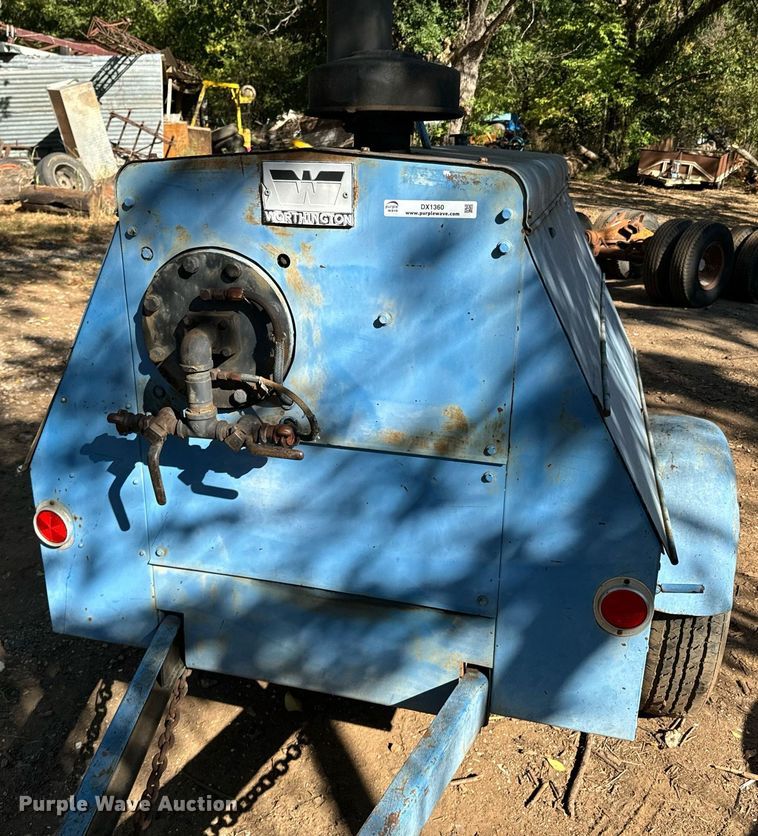 image for item DX1360 1967 Worthington 1866 air compressor