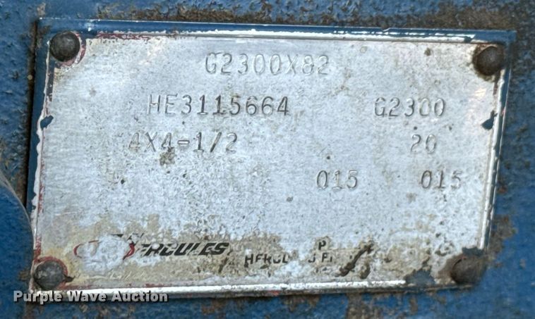 image for item DX1360 1967 Worthington 1866 air compressor