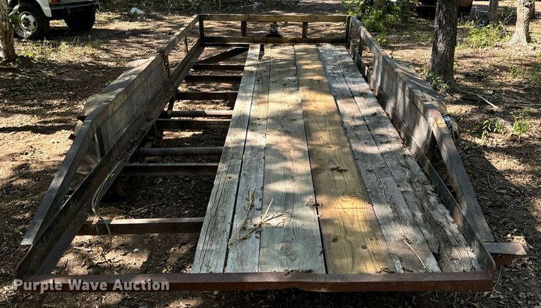 image for item DX1364 Shop Built utility trailer