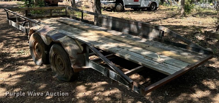 image for item DX1364 Shop Built utility trailer