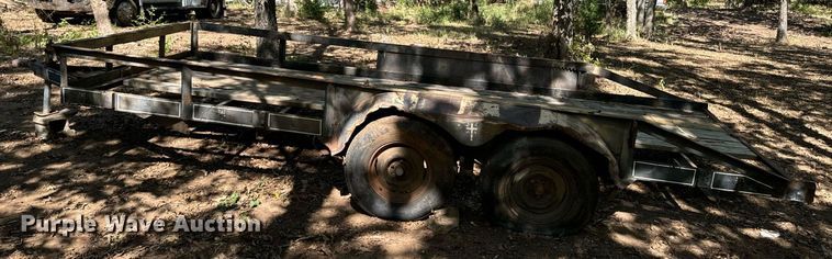 image for item DX1364 Shop Built utility trailer