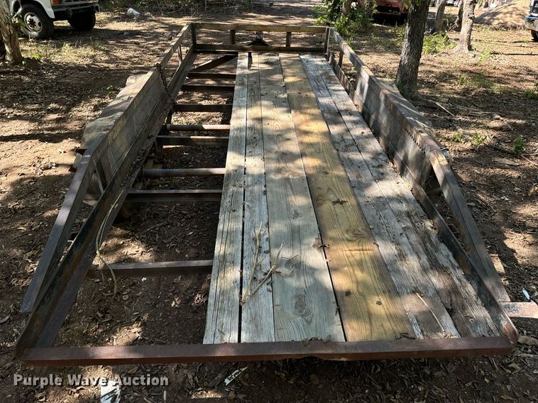 image for item DX1364 Shop Built utility trailer