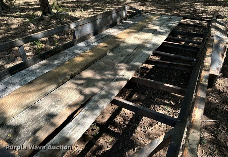 image for item DX1364 Shop Built utility trailer