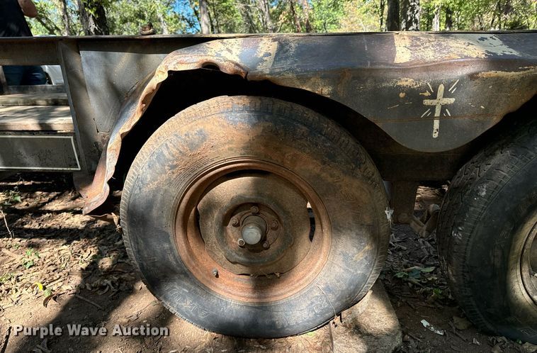 image for item DX1364 Shop Built utility trailer