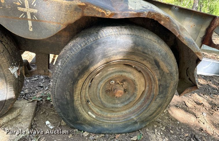 image for item DX1364 Shop Built utility trailer