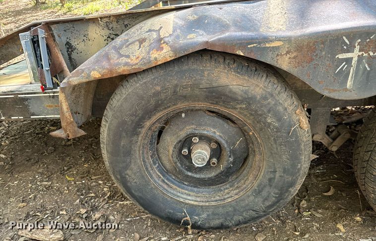 image for item DX1364 Shop Built utility trailer