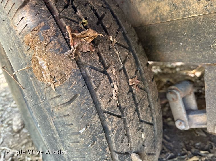 image for item DX1364 Shop Built utility trailer