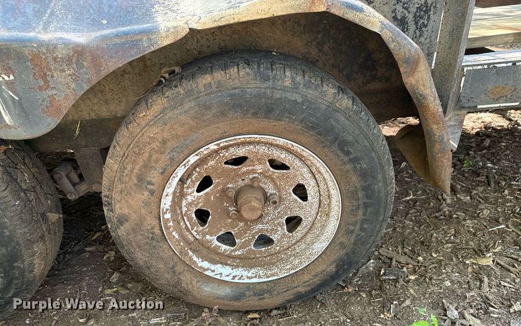 image for item DX1364 Shop Built utility trailer