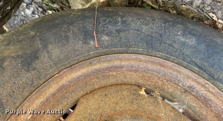 image for item DX1364 Shop Built utility trailer