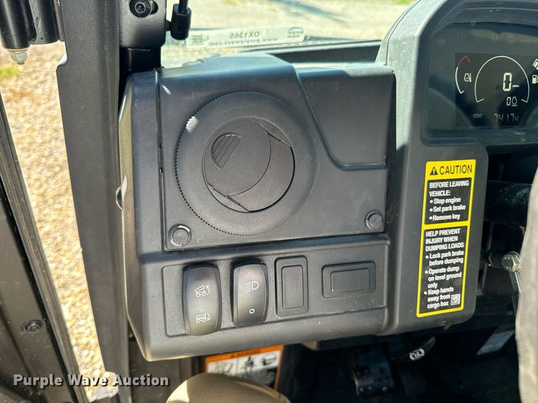 image for item DX1365 2020 John Deere XUV835M utility vehicle