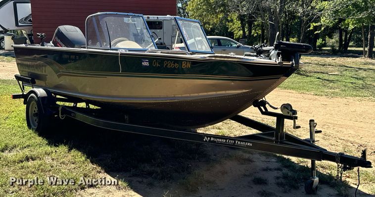 image for item DX1394 1999 Alumacraft TS175 boat