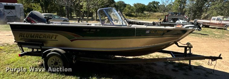 image for item DX1394 1999 Alumacraft TS175 boat