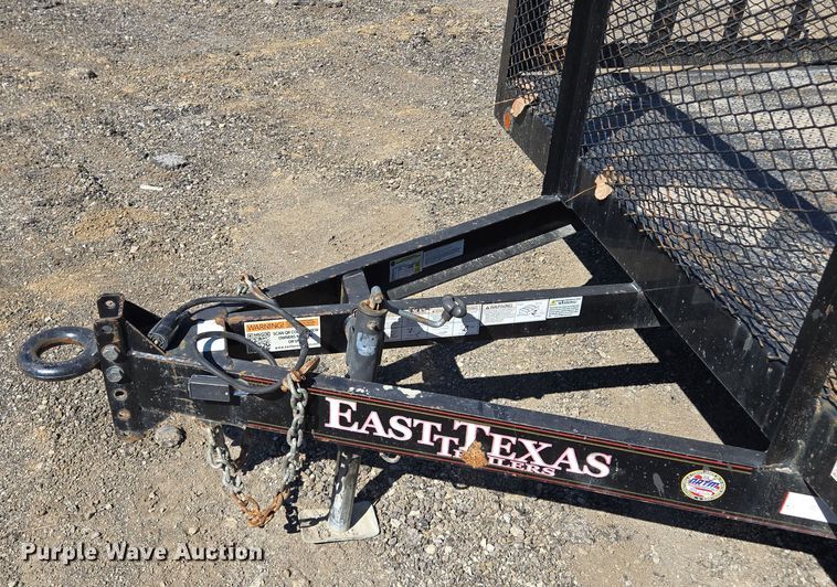 image for item EE8554 2020 East Texas Trailers  utility trailer