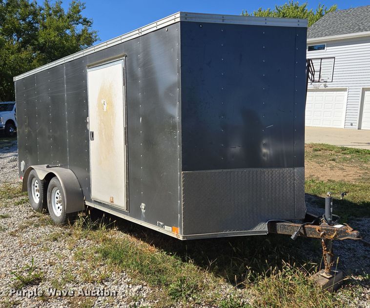 image for item EE8555 2019 United Trailers enclosed cargo trailer