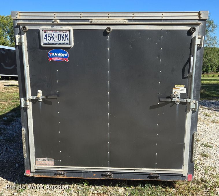 image for item EE8555 2019 United Trailers enclosed cargo trailer
