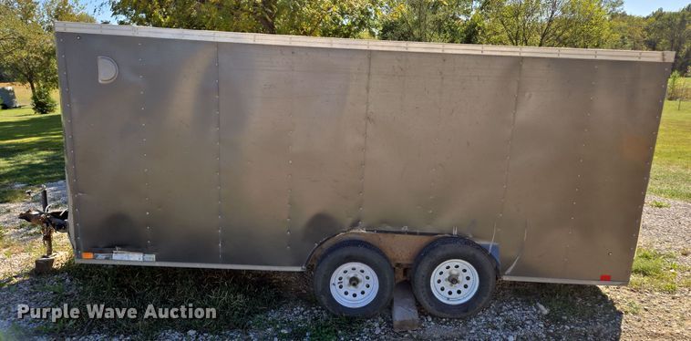 image for item EE8555 2019 United Trailers enclosed cargo trailer