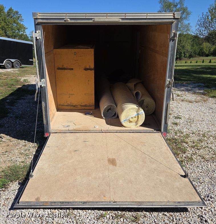 image for item EE8555 2019 United Trailers enclosed cargo trailer